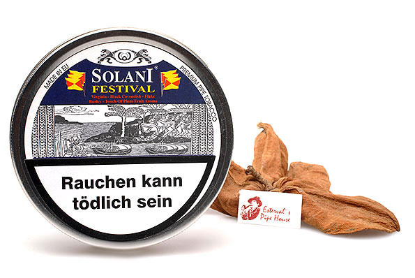 Solani Festival Blend 333 Pfeifentabak 50g Dose Solani Festival Blend 333 Pfeifentabak 50g Dose